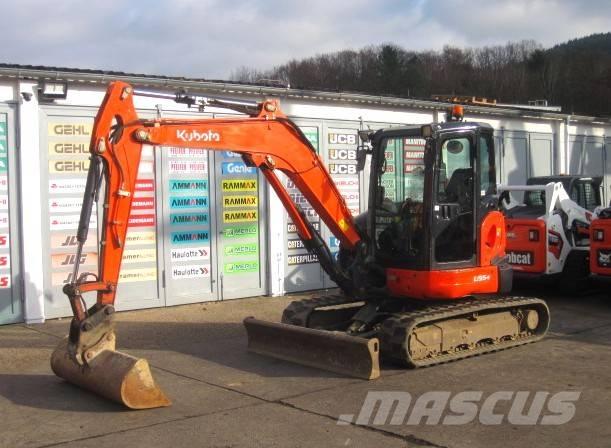 Kubota U55-4 Mini Escavadoras <7t