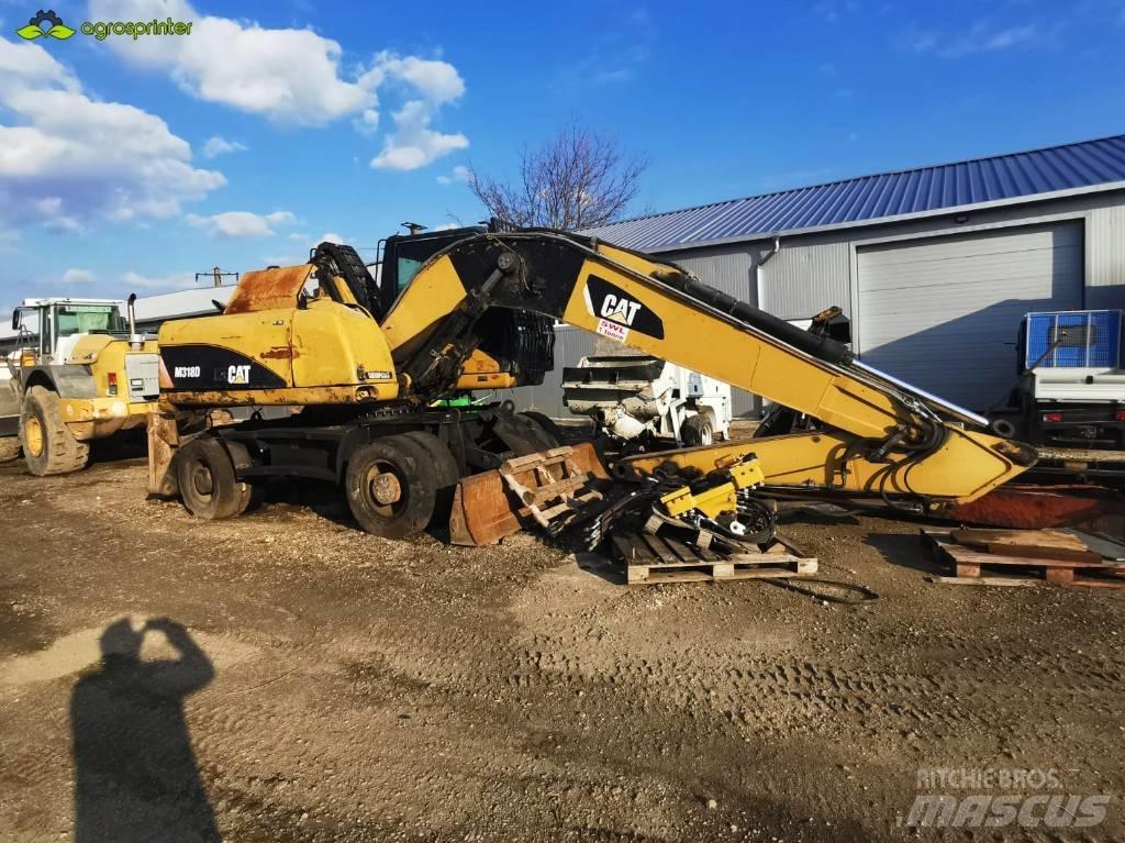 CAT M 318 D Manipuladores de resíduos / indústria