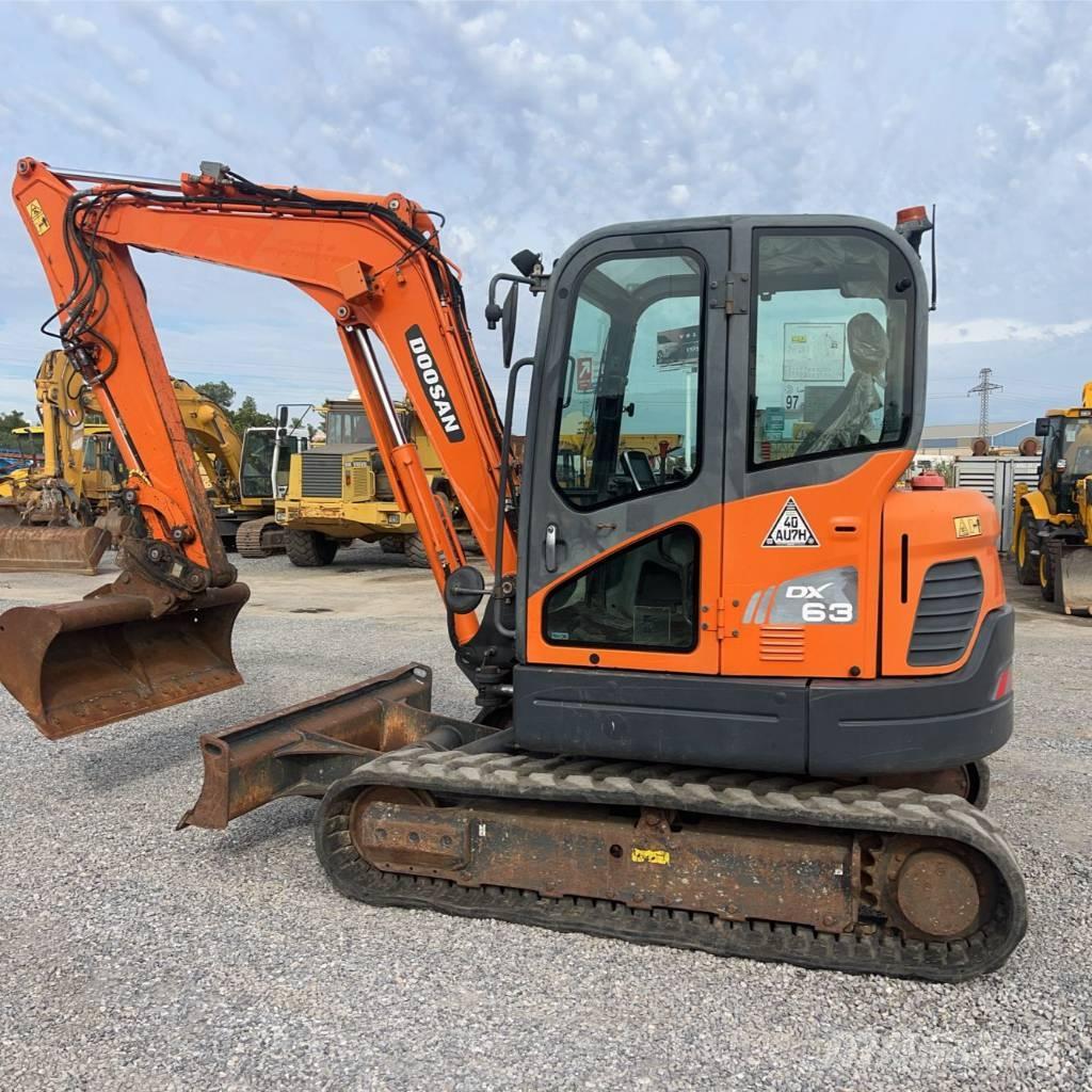 Doosan DX 63-3 Mini Escavadoras <7t