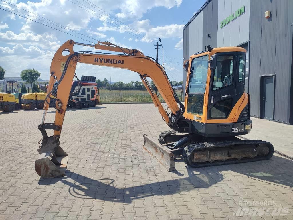 Hyundai 35Z-9 Mini Escavadoras <7t