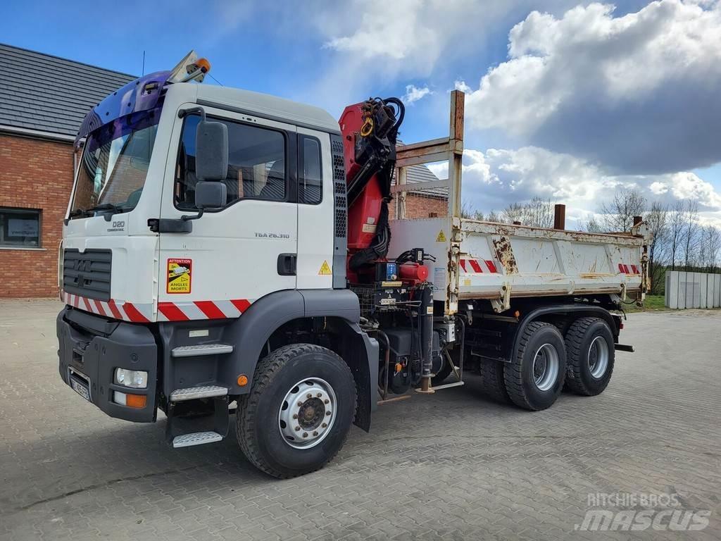 MAN TGA 26.310 Camiões basculantes