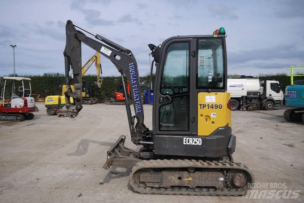 Volvo ECR 25 D Mini Escavadoras <7t