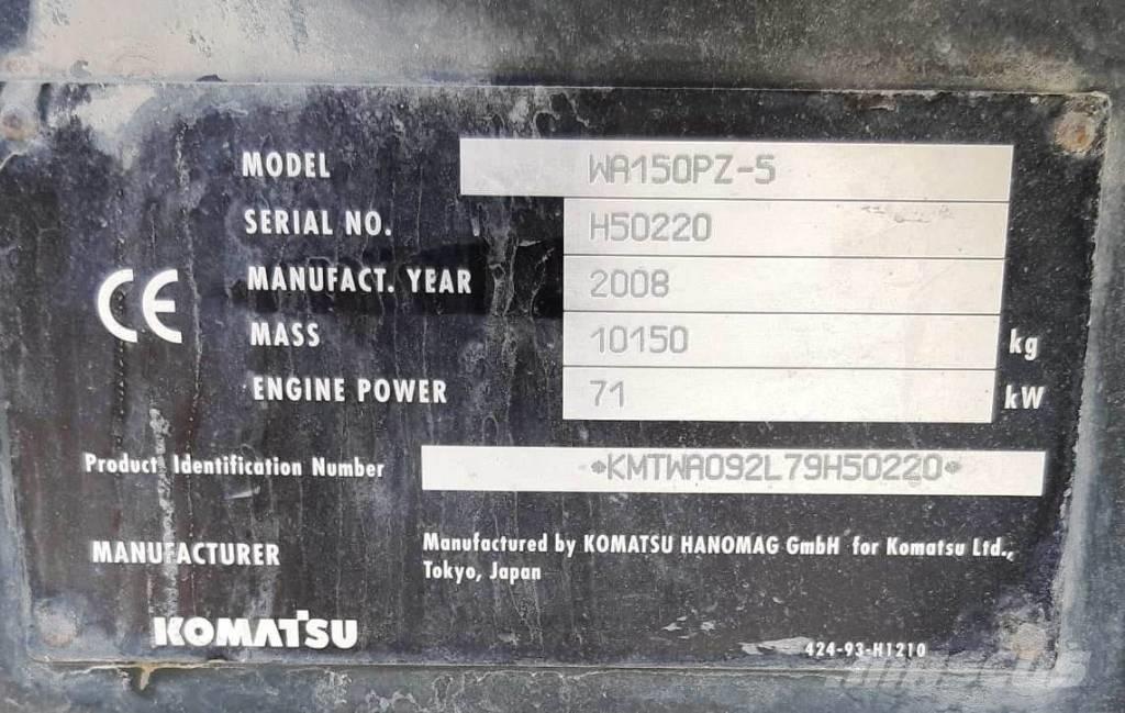 Komatsu WA 150-5 Pás carregadoras de rodas