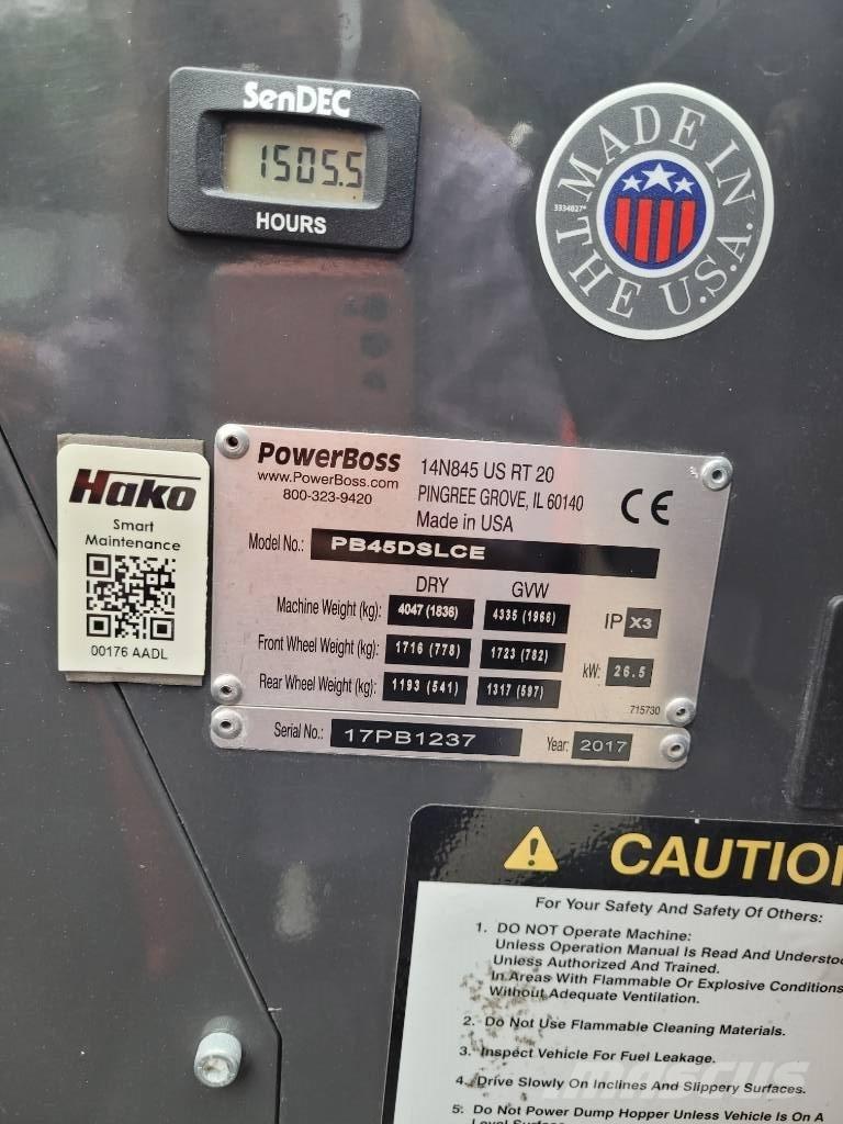 Hako PB 45 DSLCE Secadoras chão industriais