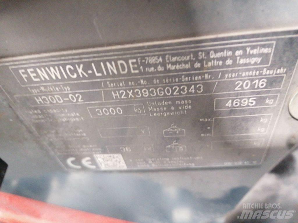 Linde H30D-02 Empilhadores Diesel
