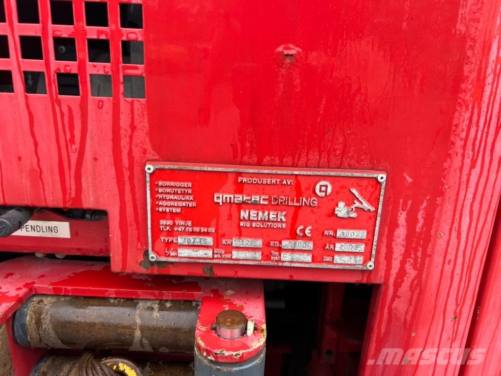 Nemek 407 TS Perfuradoras de furos de água