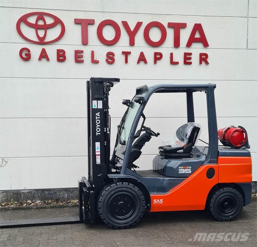 Toyota 02-8FGJF35 Empilhadores a gás