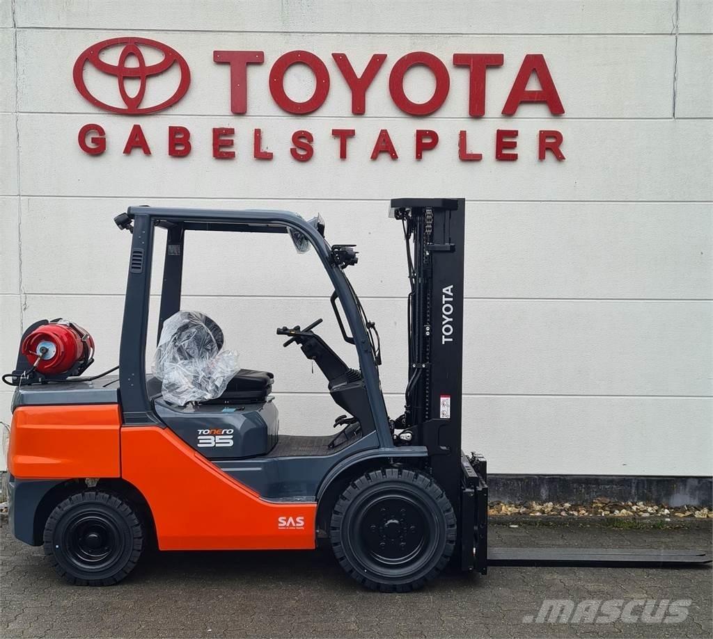 Toyota 02-8FGJF35 Empilhadores a gás