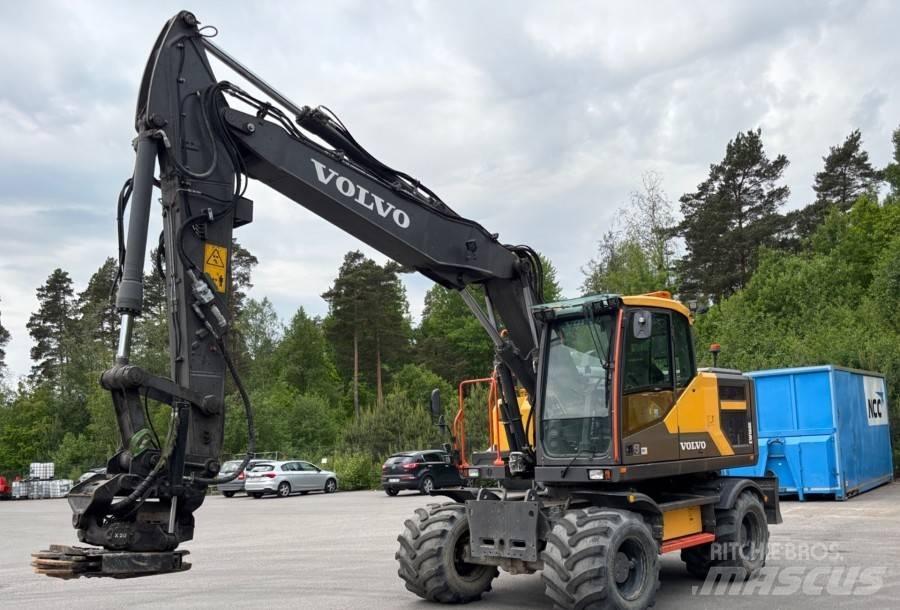 Volvo EW160E Escavadoras de rodas
