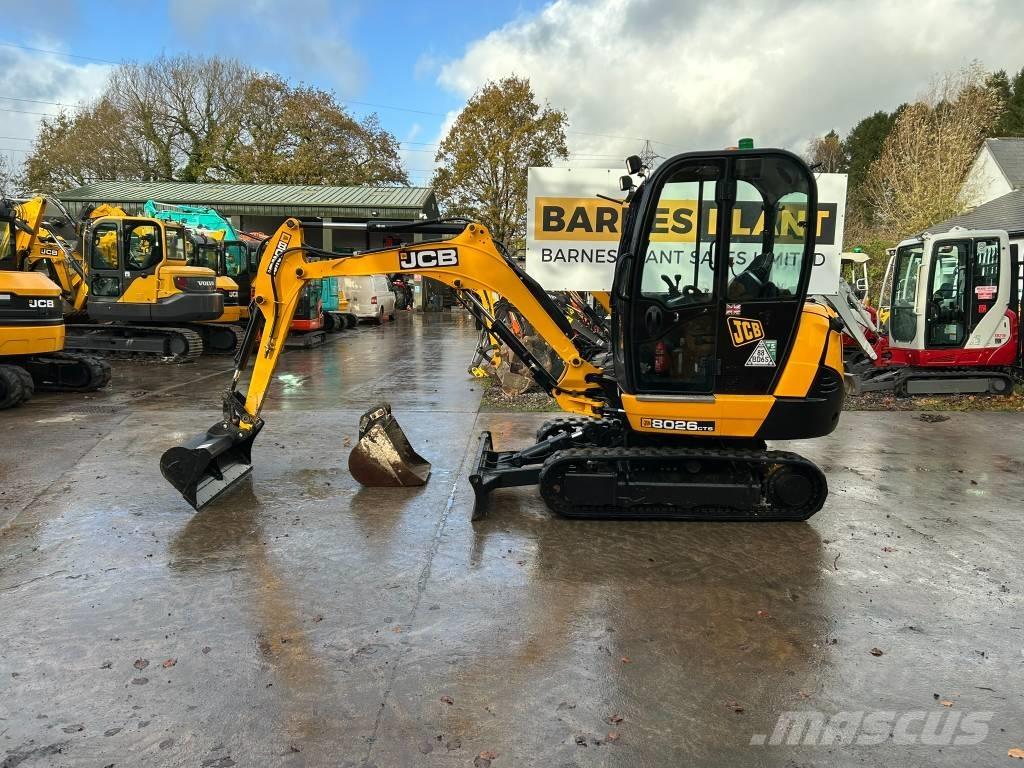 JCB 8026 CTS Mini Escavadoras <7t