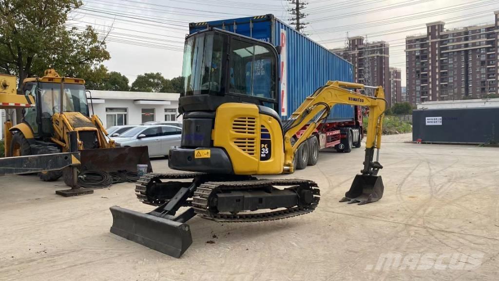 Komatsu PC 35 MR Mini Escavadoras <7t