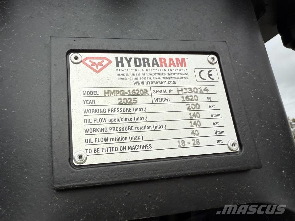 Hydraram HMPG-1620R Garras