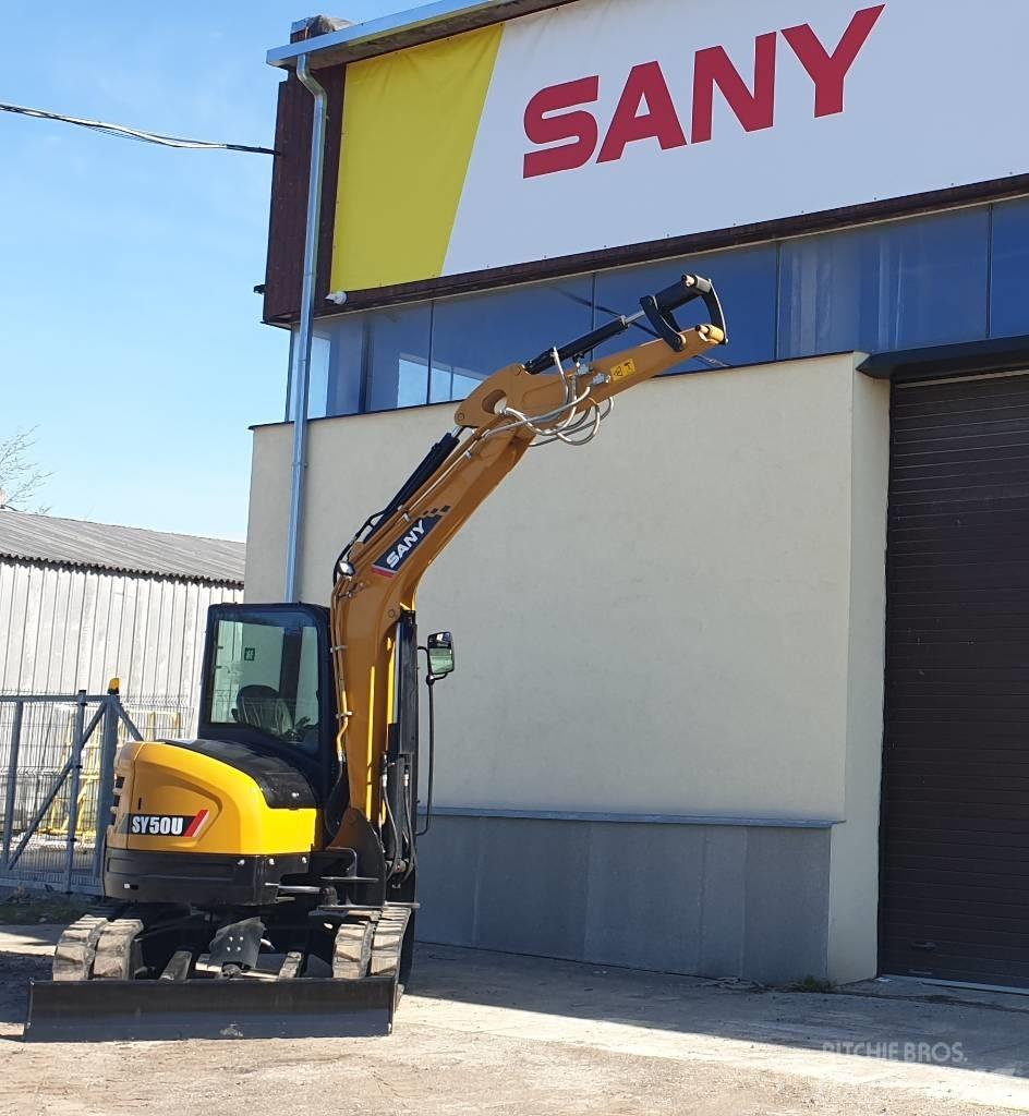Sany SY50U Mini Escavadoras <7t