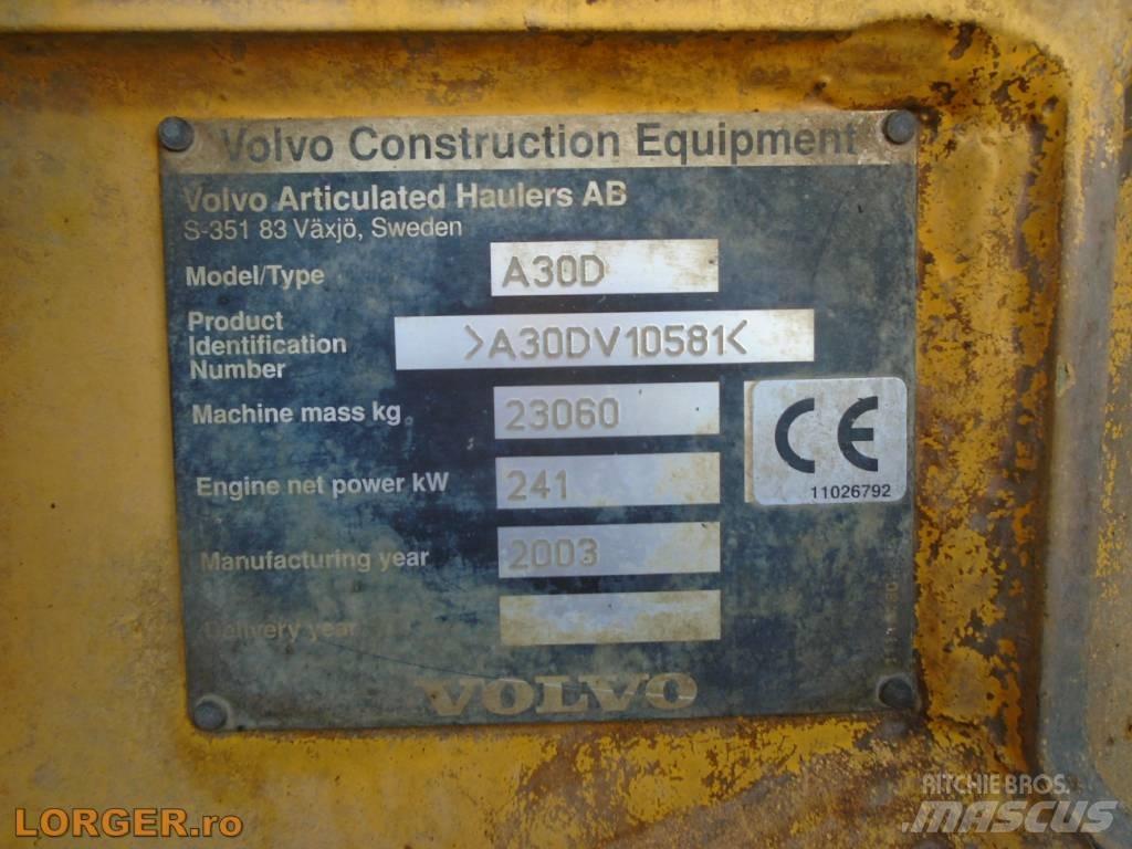 Volvo A 30 D Camiões articulados