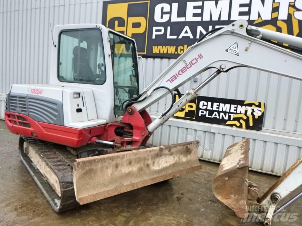 Takeuchi TB250 Mini Escavadoras <7t