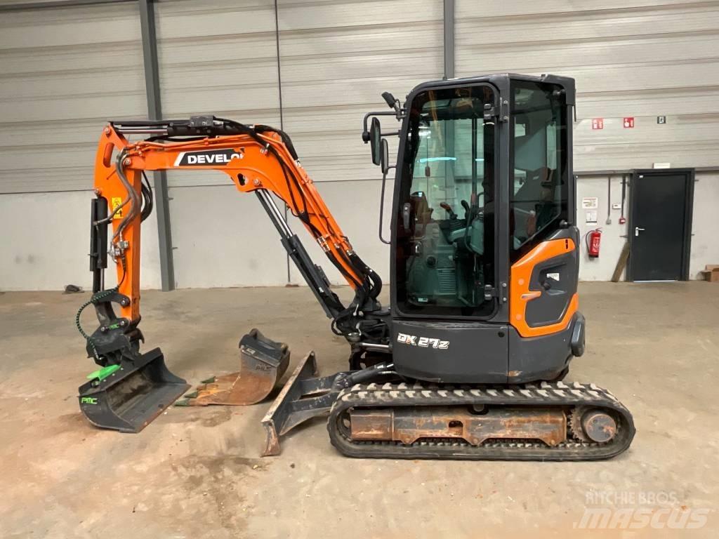 Develon DX 27 Z-7 Mini Escavadoras <7t