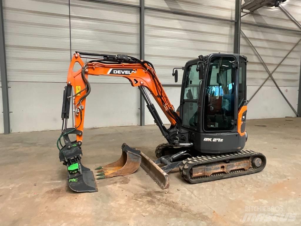 Develon DX 27 Z-7 Mini Escavadoras <7t