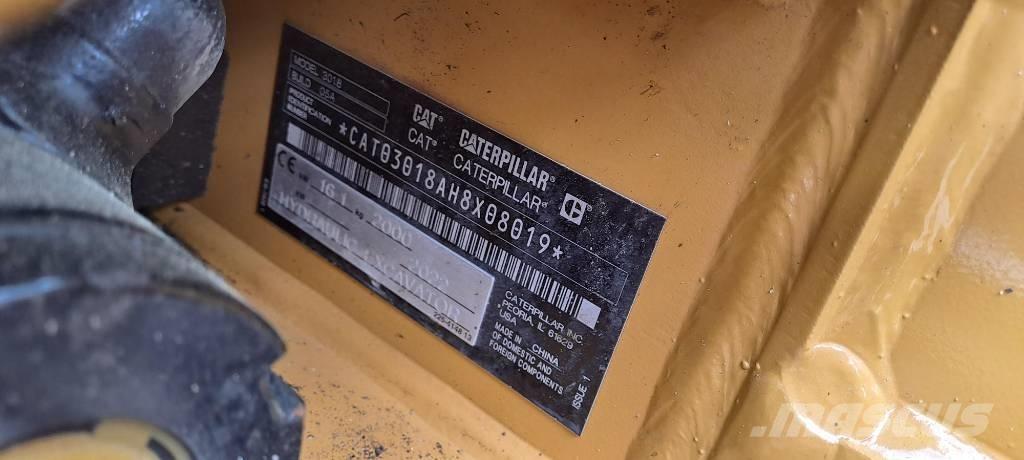 CAT 301.8 Mini Escavadoras <7t