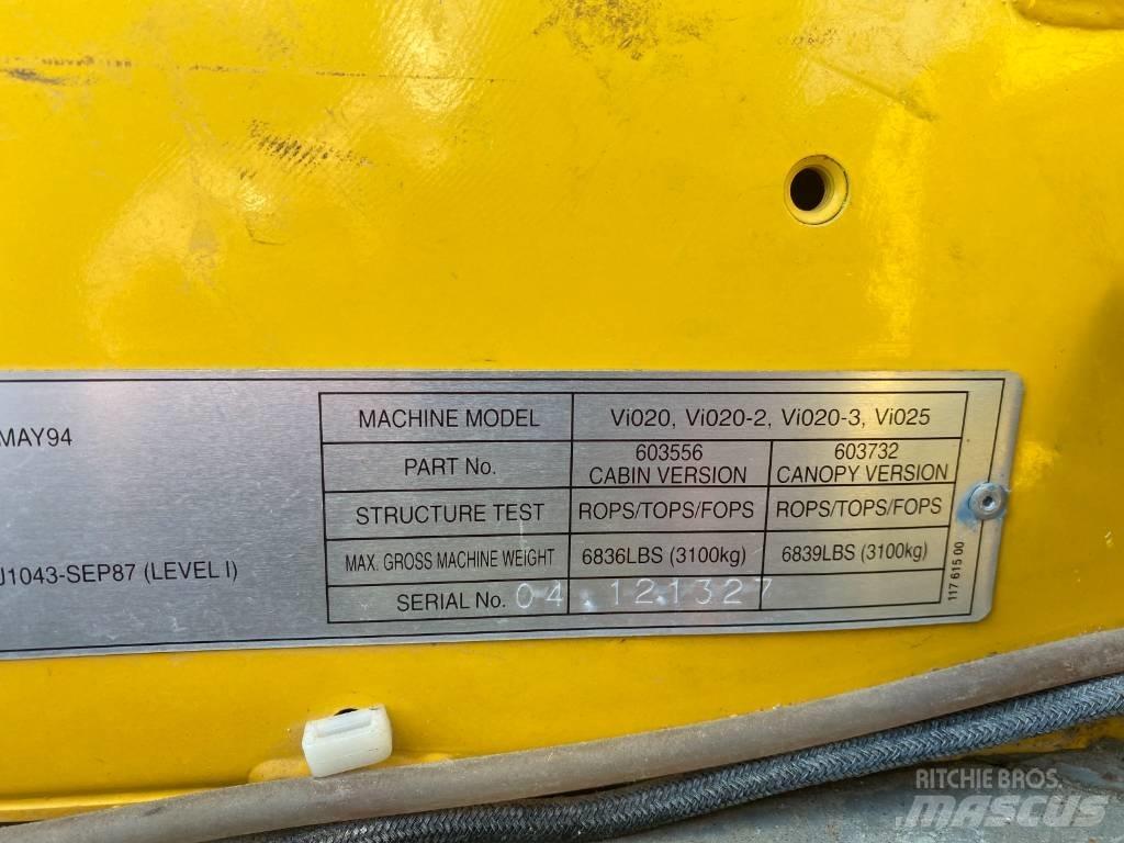 Yanmar Vio 25 Mini Escavadoras <7t