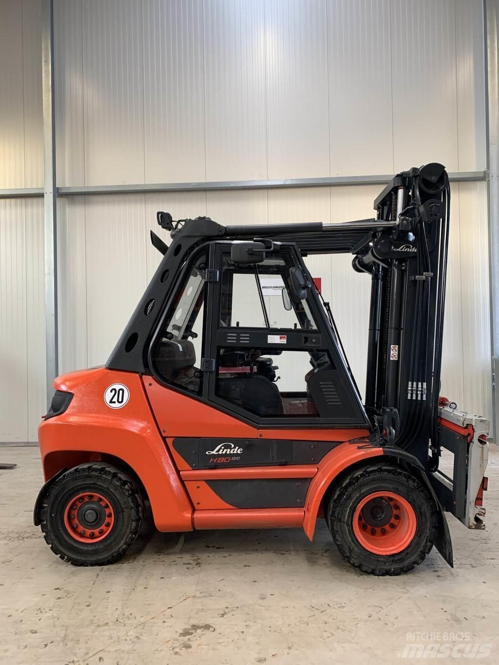 Linde H80D Empilhadores Diesel