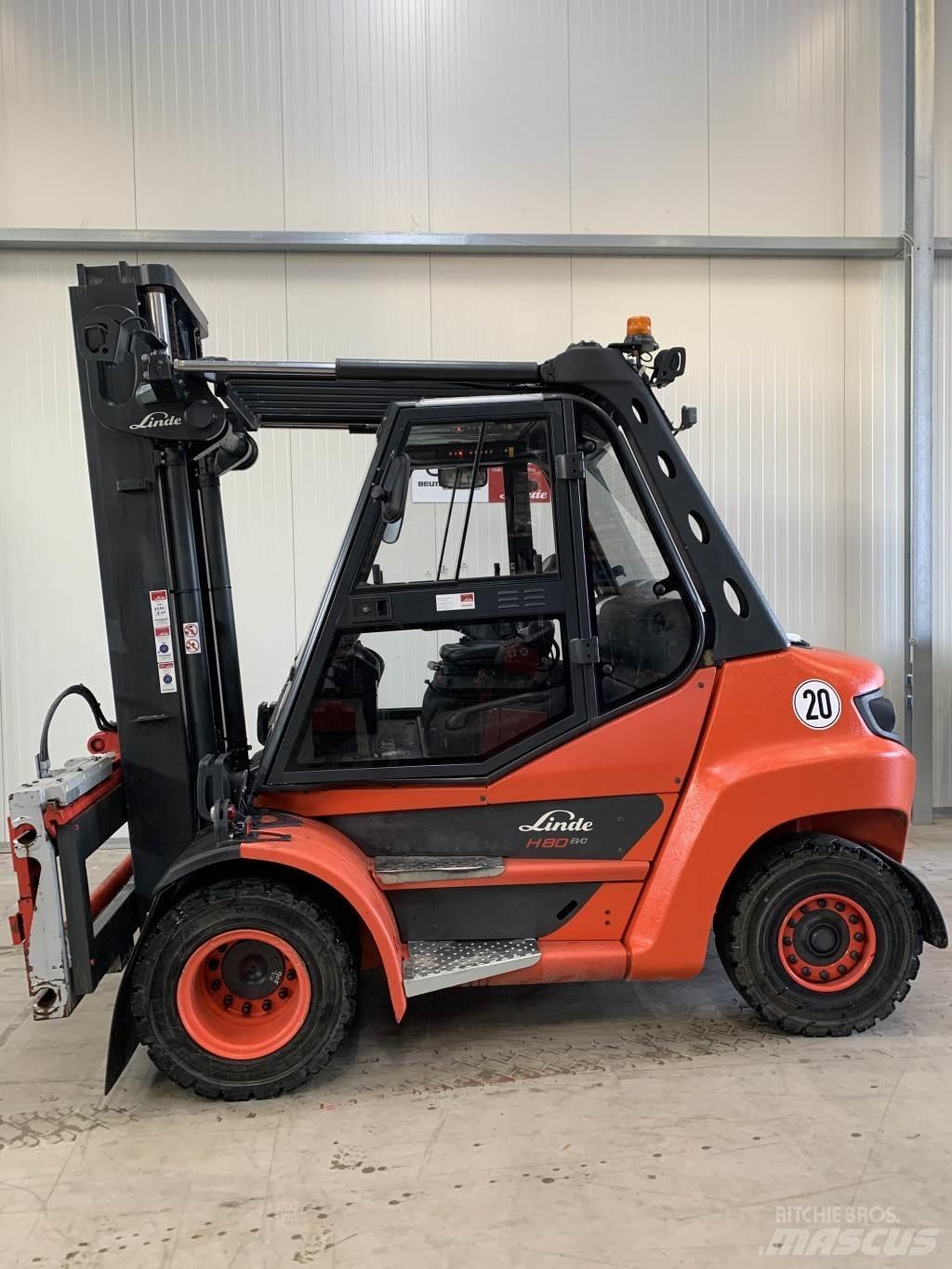 Linde H80D Empilhadores Diesel