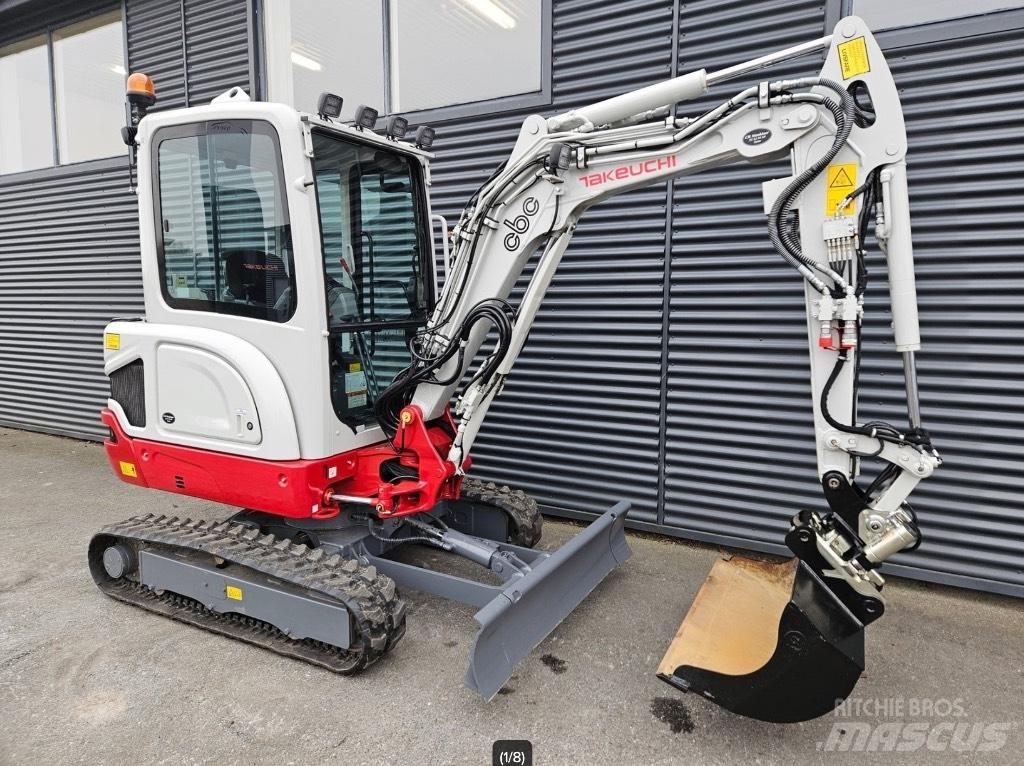 Takeuchi TB 225 Mini Escavadoras <7t