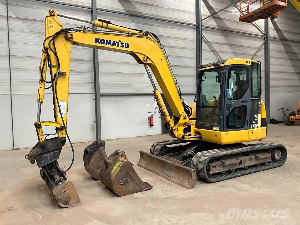 Komatsu PC 80 MR-3 Escavadoras Midi 7t - 12t