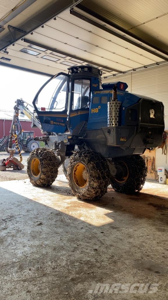Rottne H8D Processadores florestais