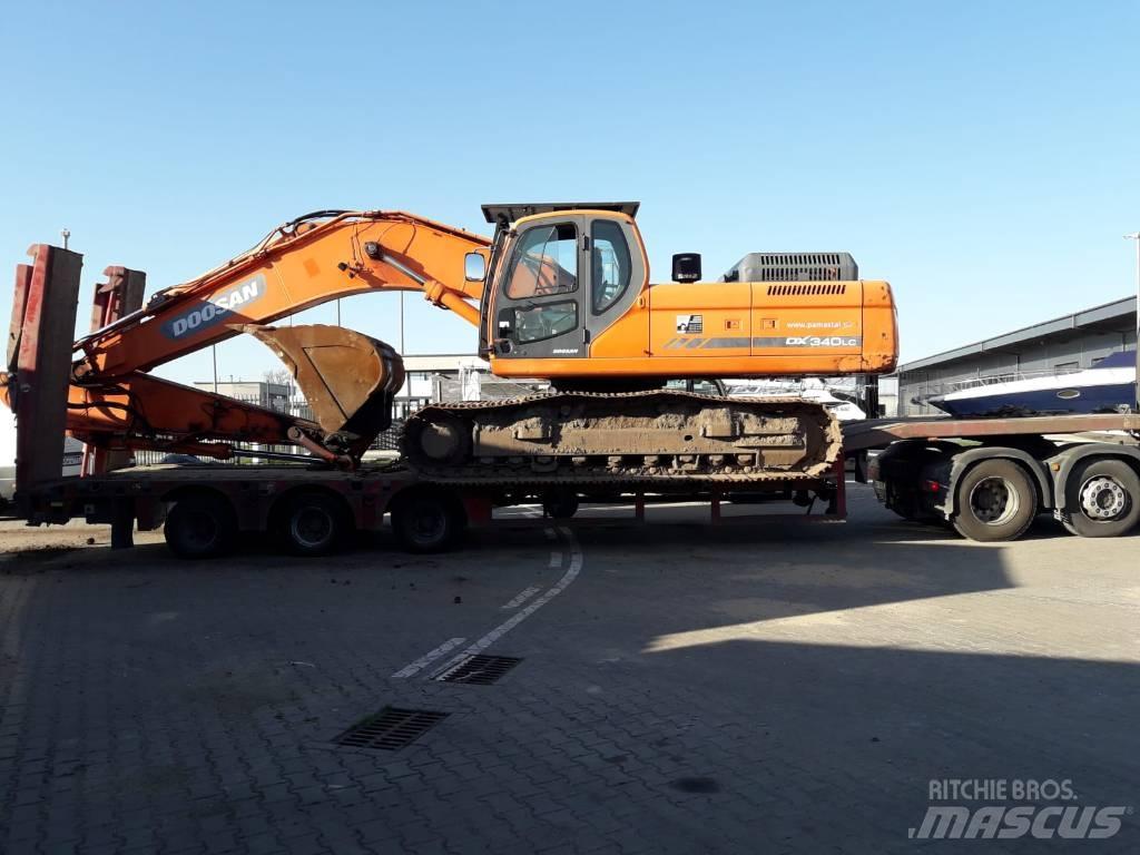 Doosan DX 340 LC Escavadoras de rastos