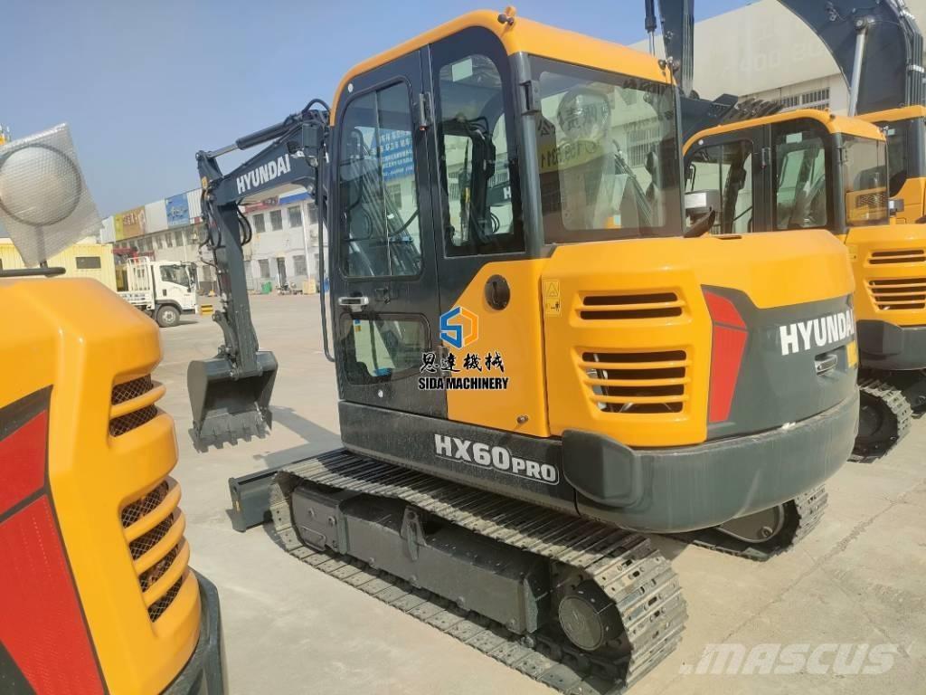 Hyundai HX60Pro Mini Escavadoras <7t