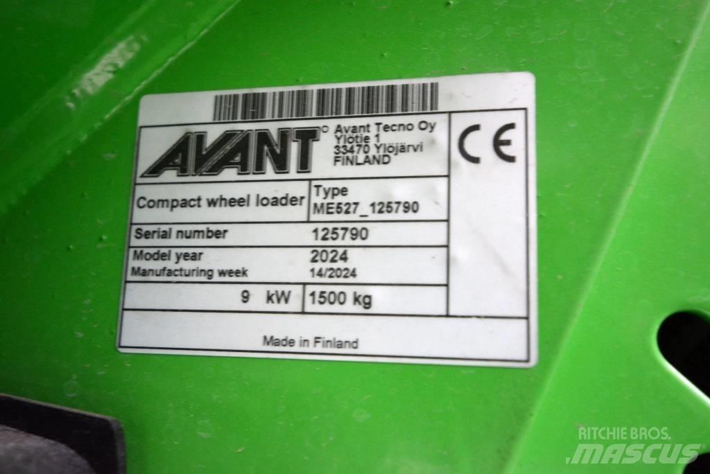 Avant e527 Mini carregadoras