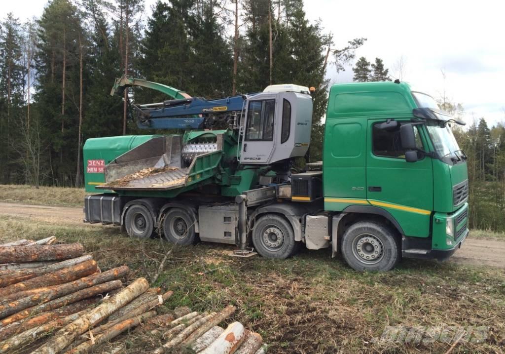 JENZ HEM 582 DQ Estilhaçadoras florestais