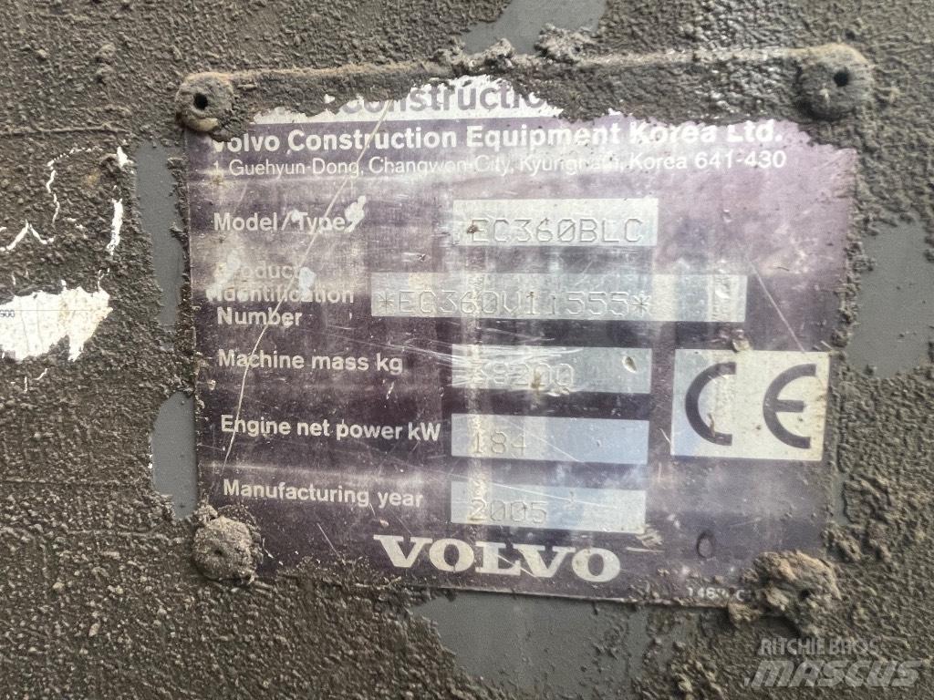 Volvo Ec360blc Escavadoras de rastos