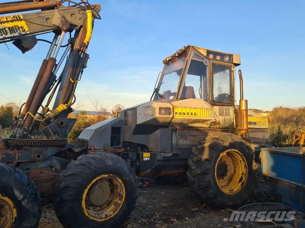 Ponsse Ergo HS16 Processadores florestais