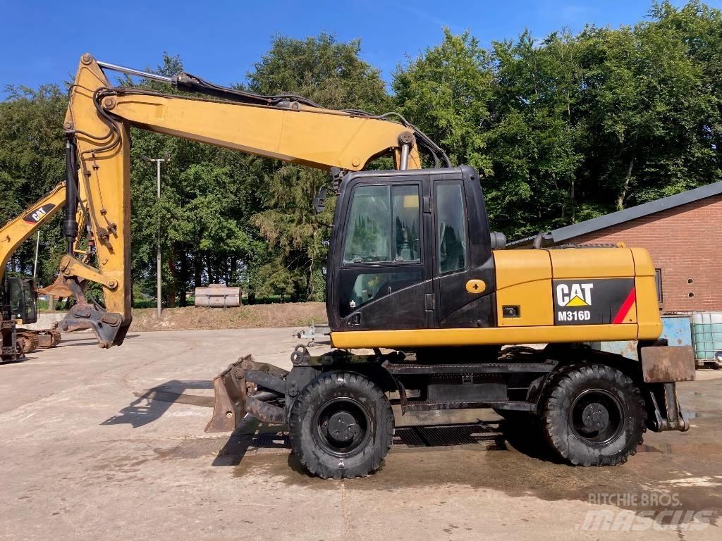 CAT M 316 D Escavadoras de rodas