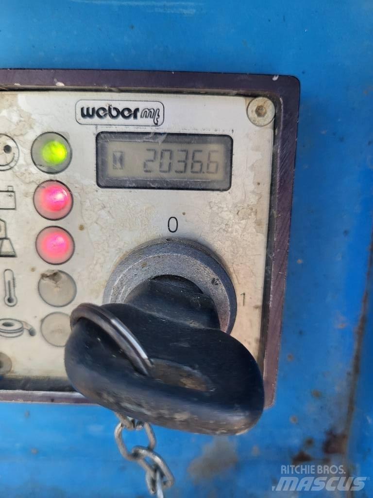 Weber CR 8 CCD Placas compactadoras