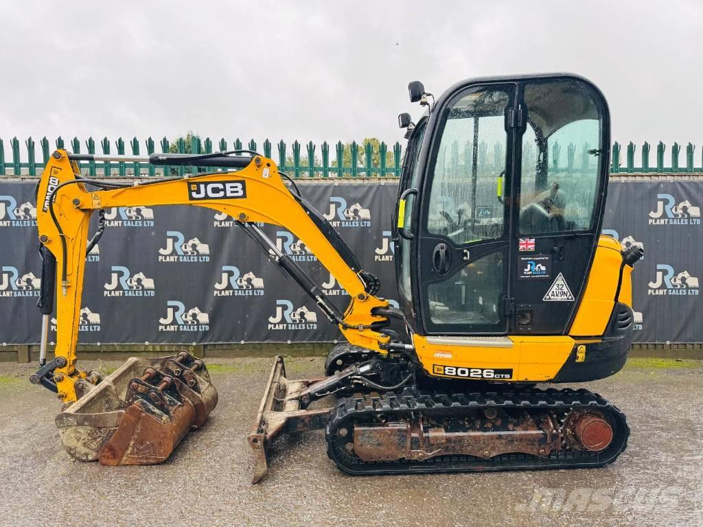 JCB 8026 CTS Mini Escavadoras <7t
