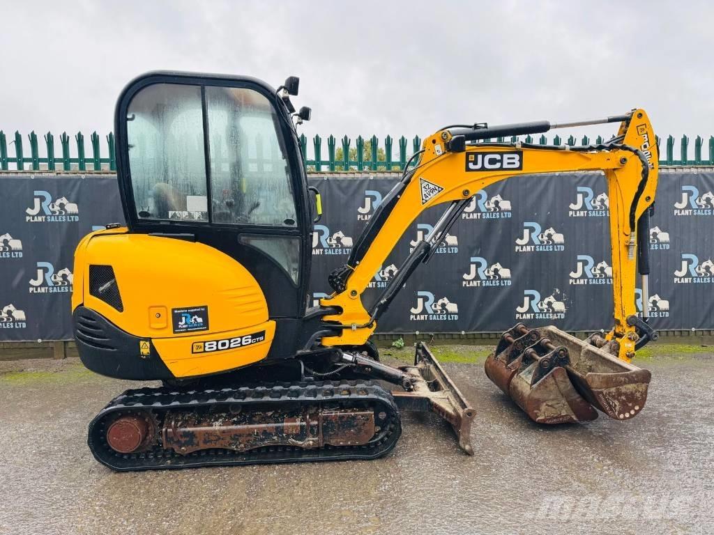 JCB 8026 CTS Mini Escavadoras <7t