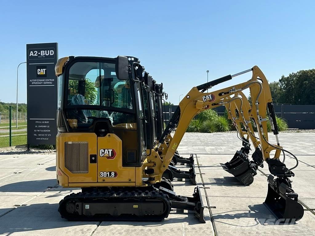 CAT 301.8 Escavadoras de rastos