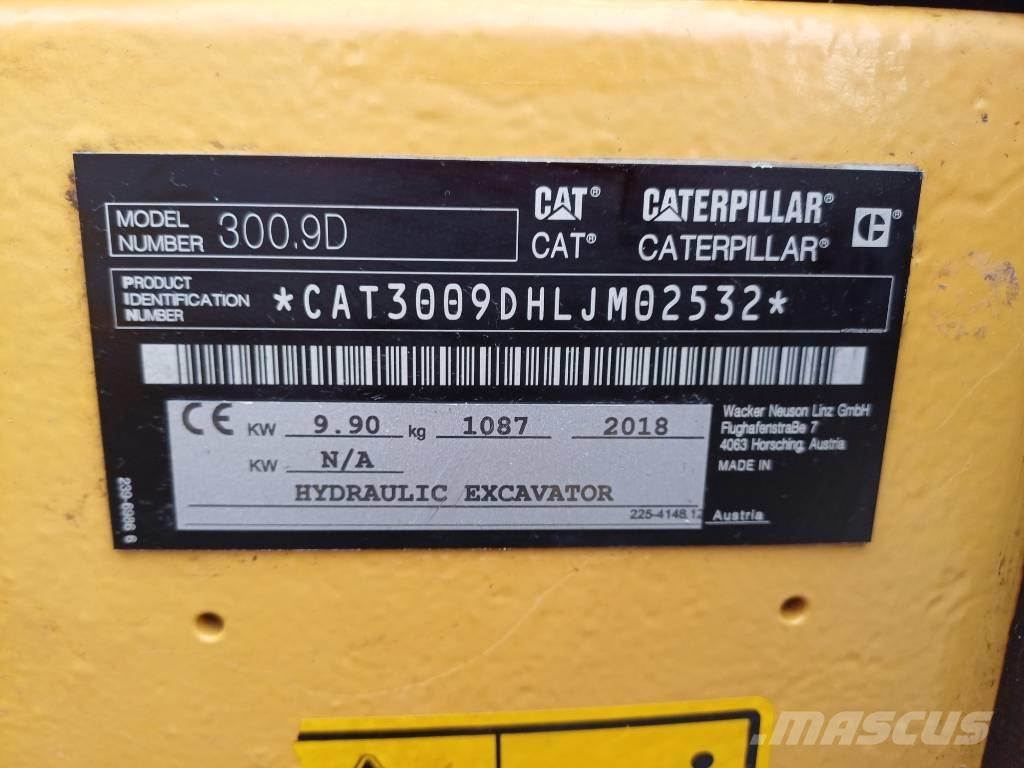 CAT 300.9D Mini Escavadoras <7t