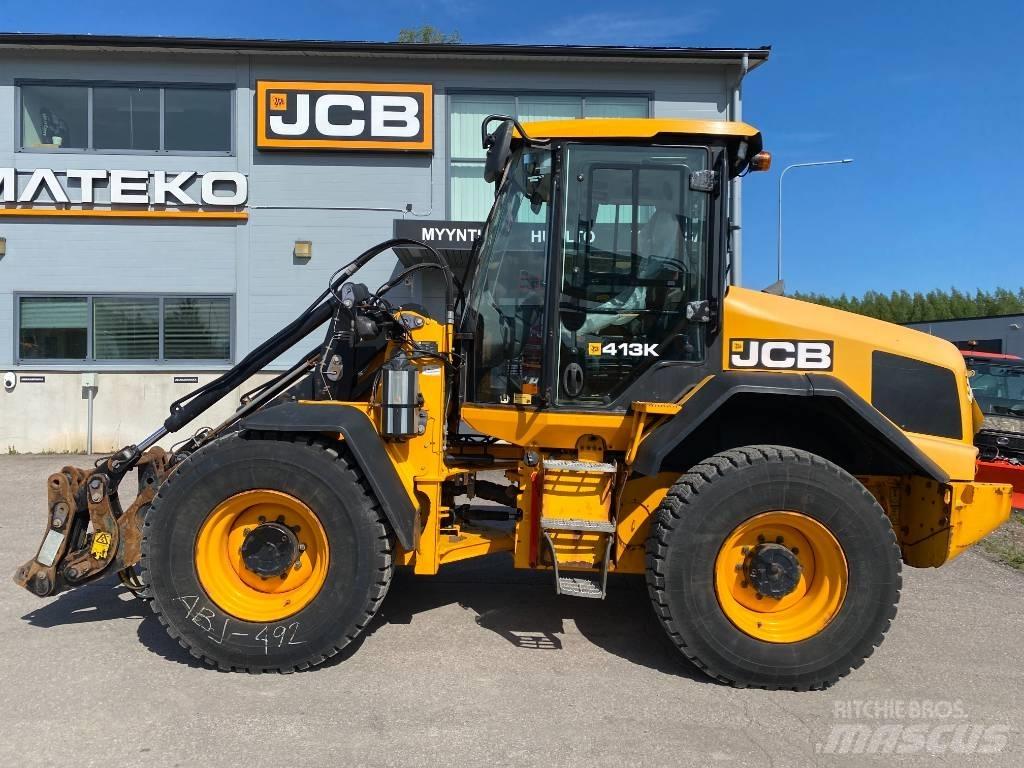 JCB 413 K T4F Pás carregadoras de rodas