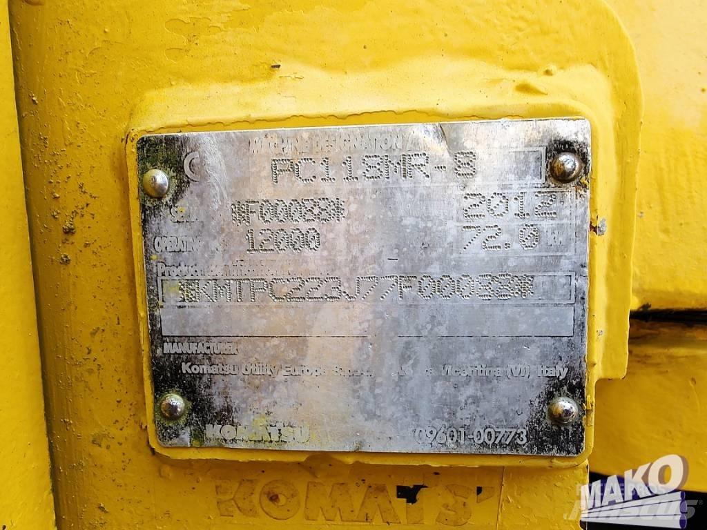 Komatsu PC 118 MR-8 Escavadoras de rastos