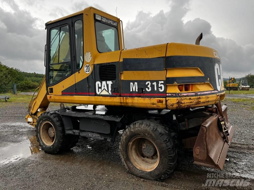 CAT FOR PARTS M 315 Escavadoras de rodas