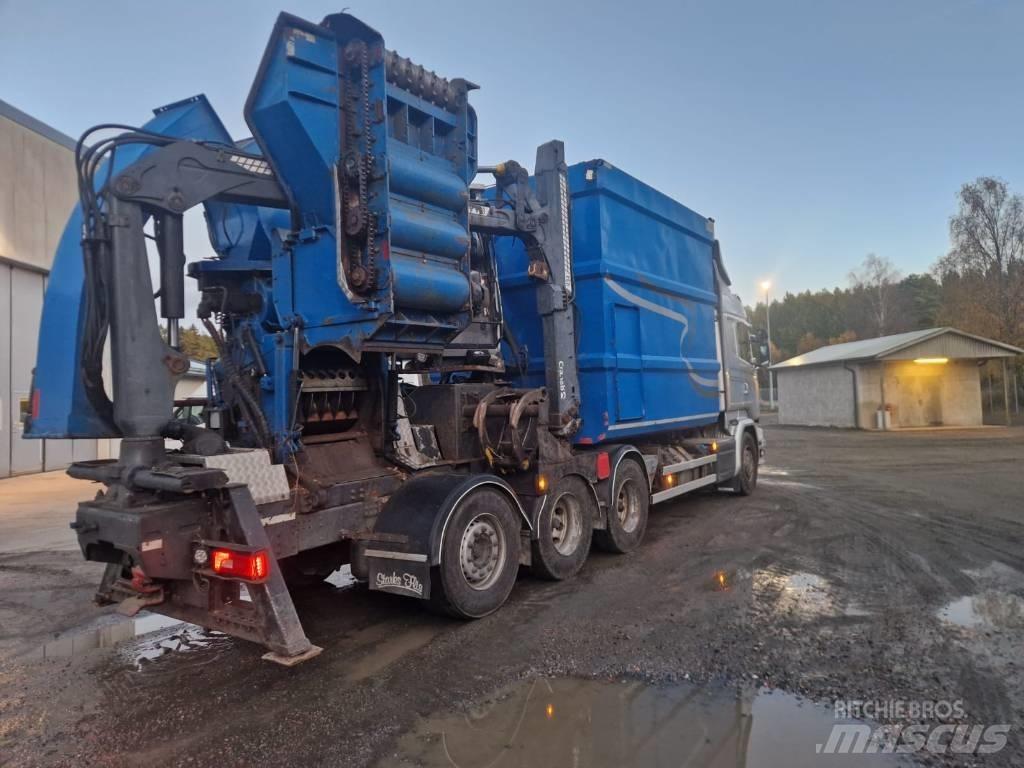 Scania R 580 LB Estilhaçadoras florestais