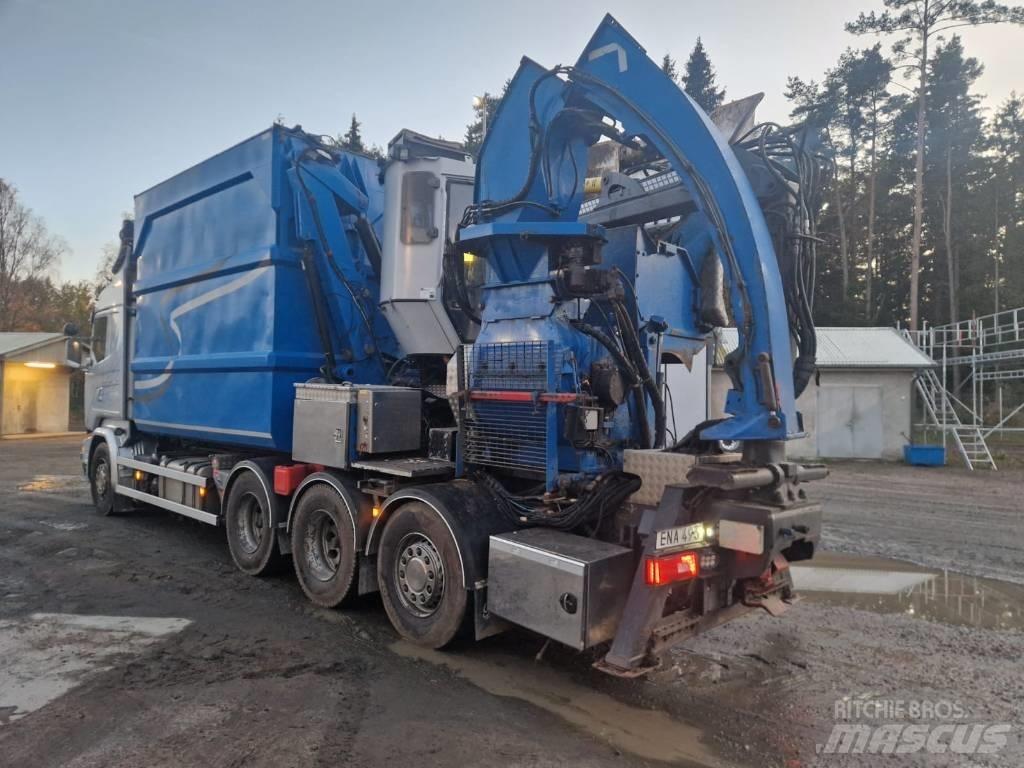 Scania R 580 LB Estilhaçadoras florestais