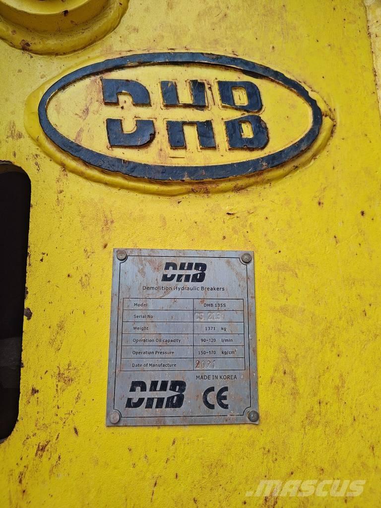 DHB DHB 135S Martelos Hidráulicos