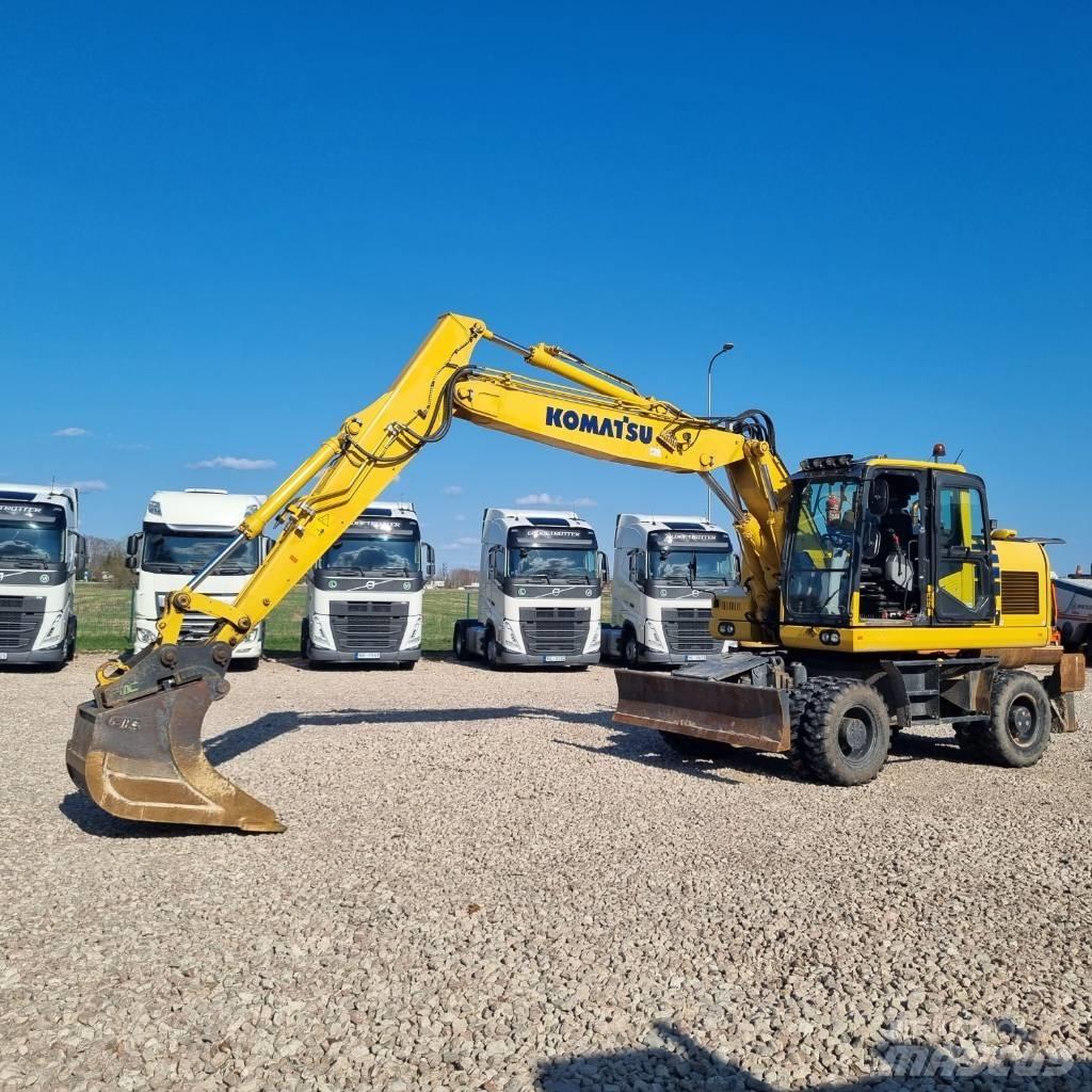 Komatsu PW160 - 11 Escavadoras de rodas