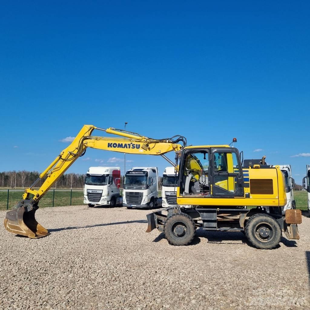 Komatsu PW160 - 11 Escavadoras de rodas
