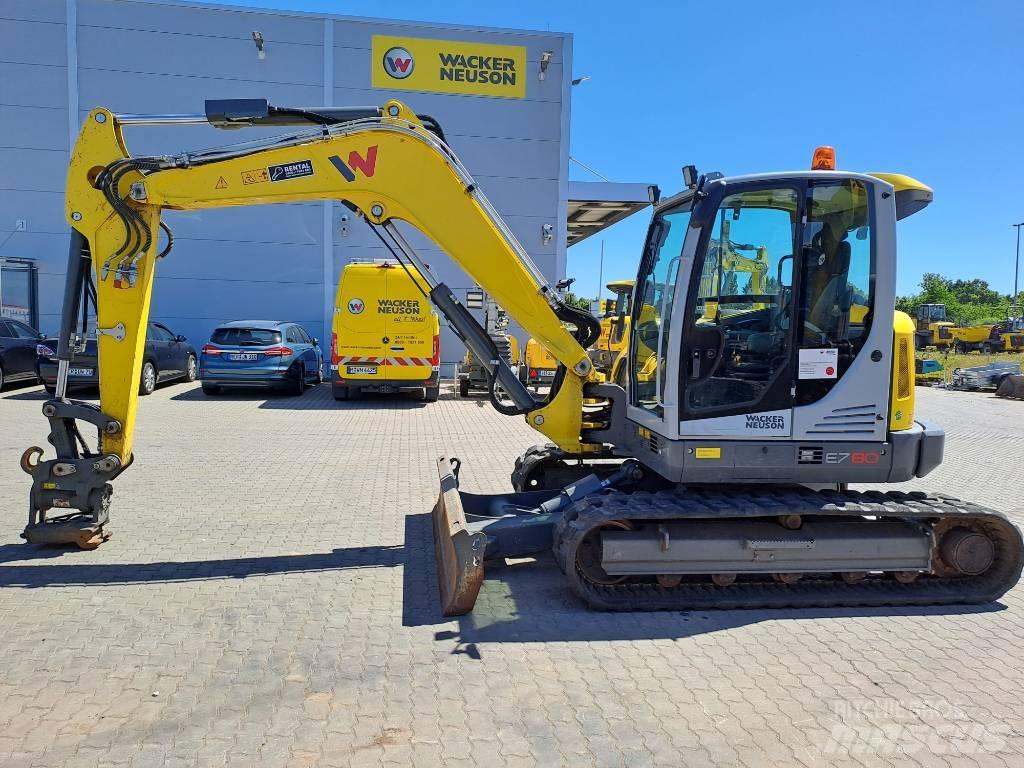 Wacker Neuson EZ80 Escavadoras de rastos