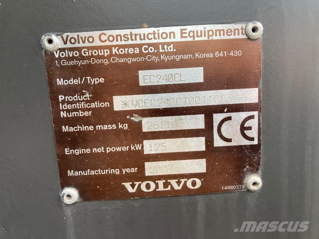 Volvo EC 240 C L Escavadoras de rastos